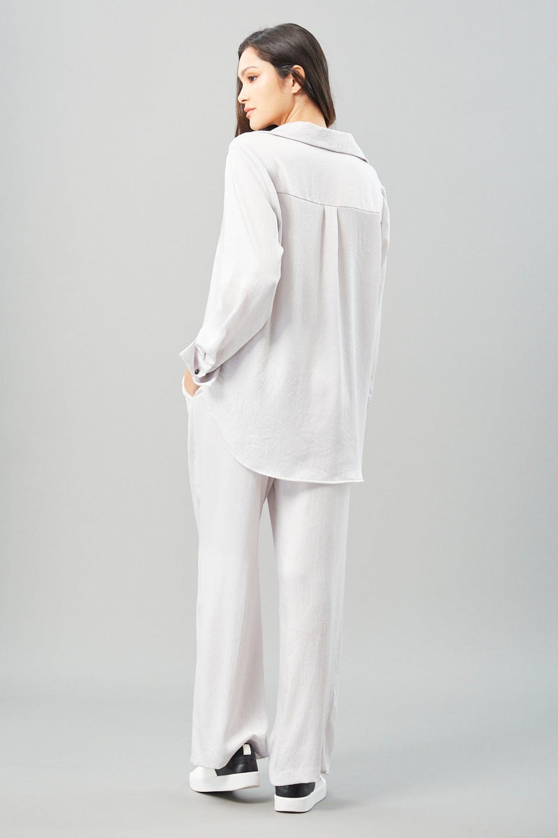 Textured Satin Trouser