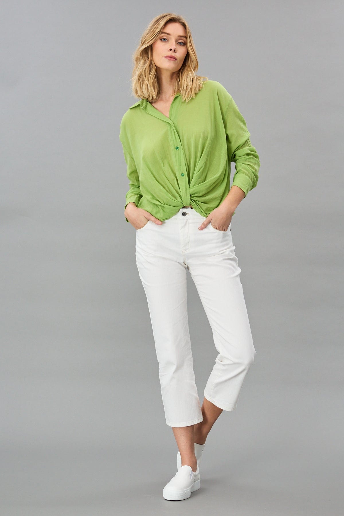 Twist Front Shirt