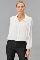 Pleated Shoulder Shirt