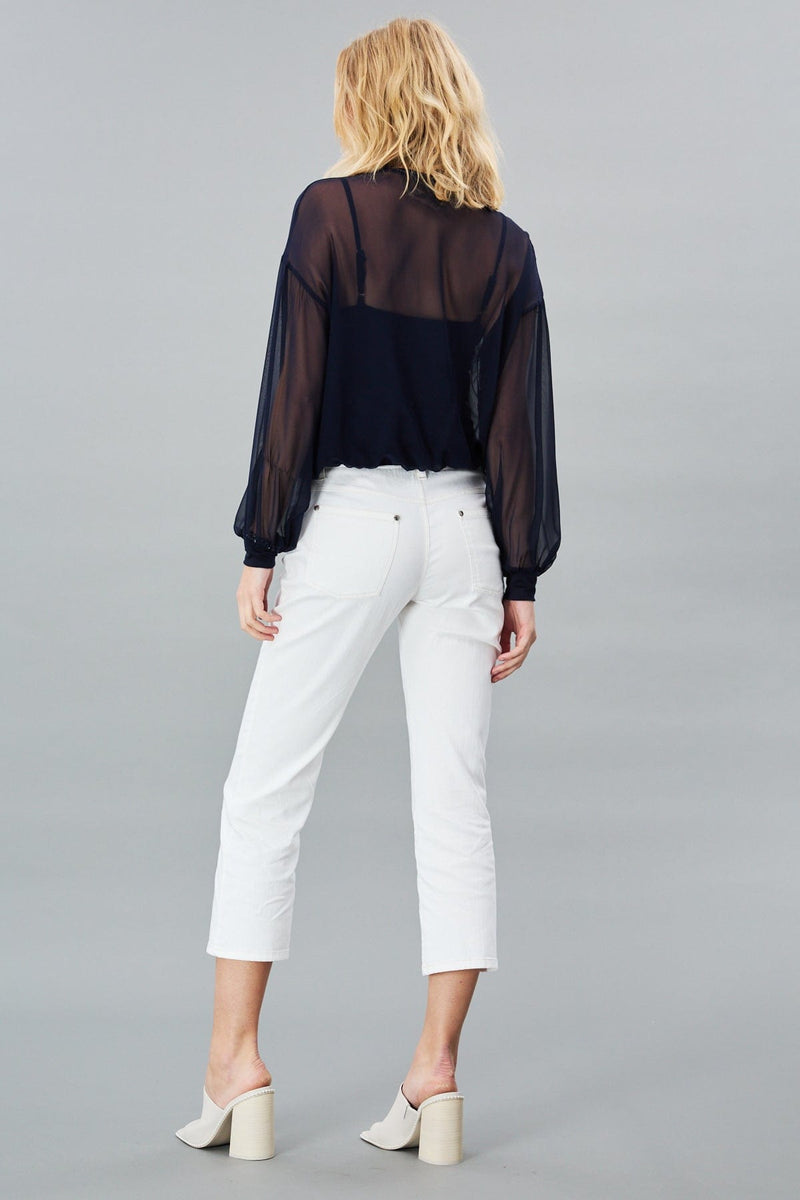 Chiffon Layover Top