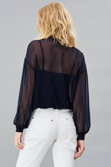 Chiffon Layover Top