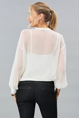 Chiffon Layover Top