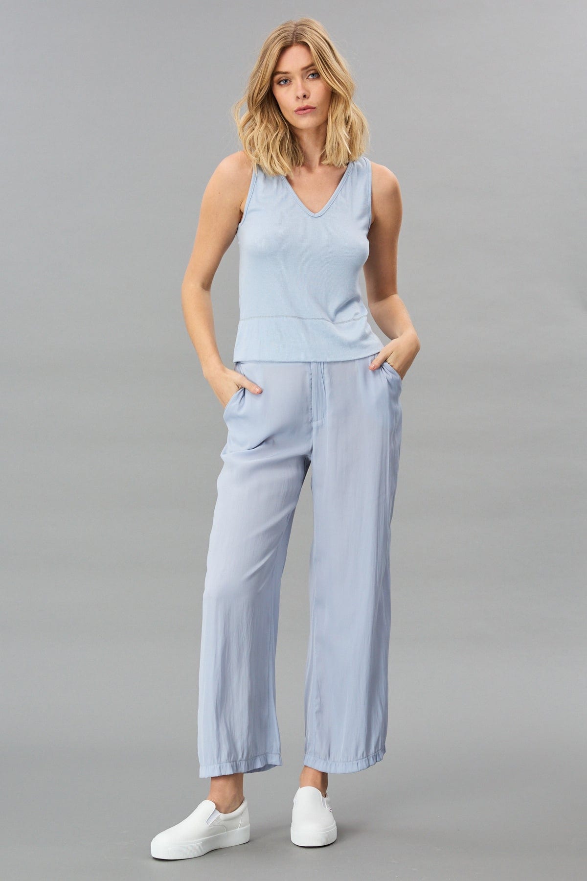 Wide Hem Rib Tank