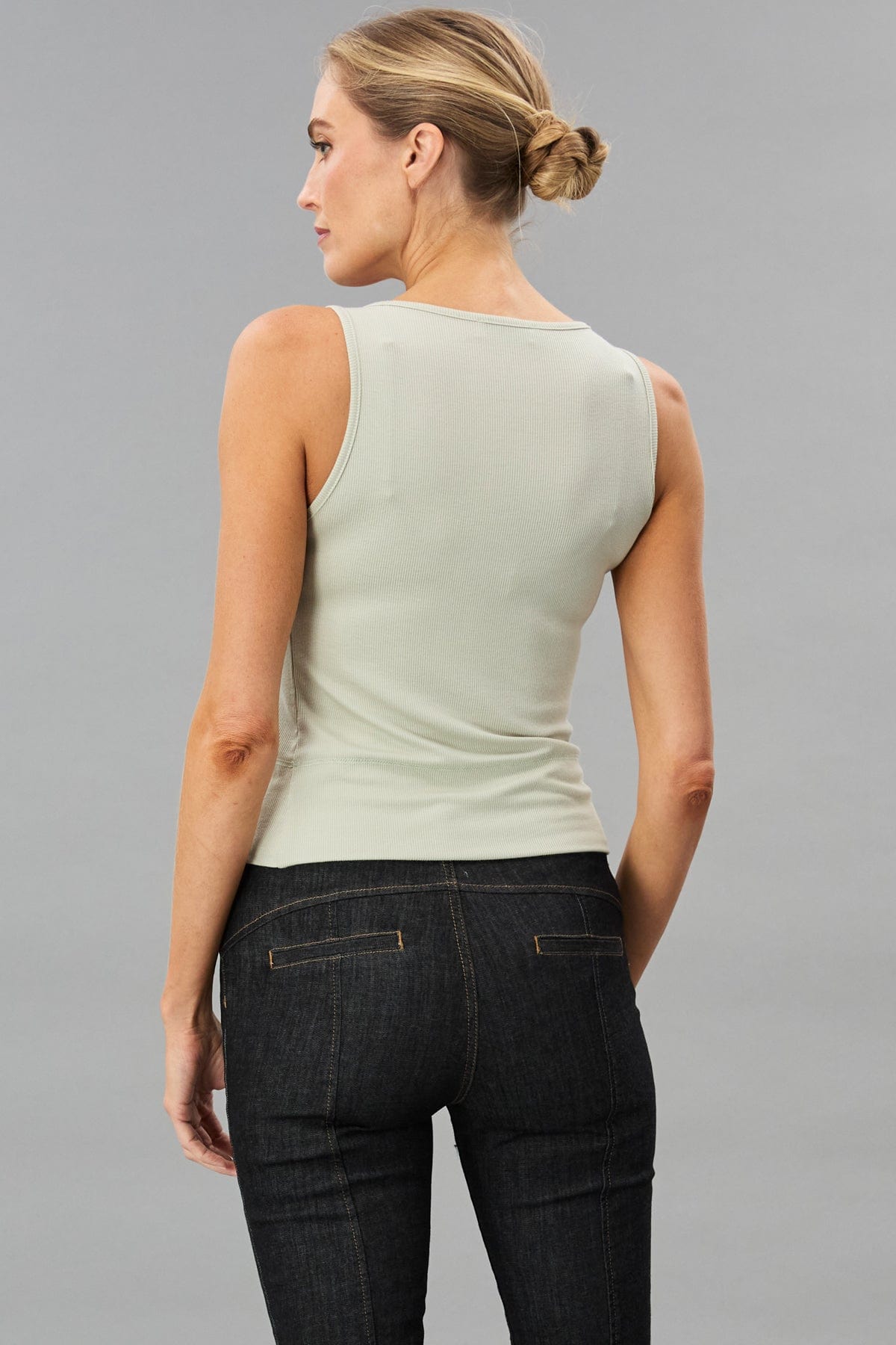 Wide Hem Rib Tank