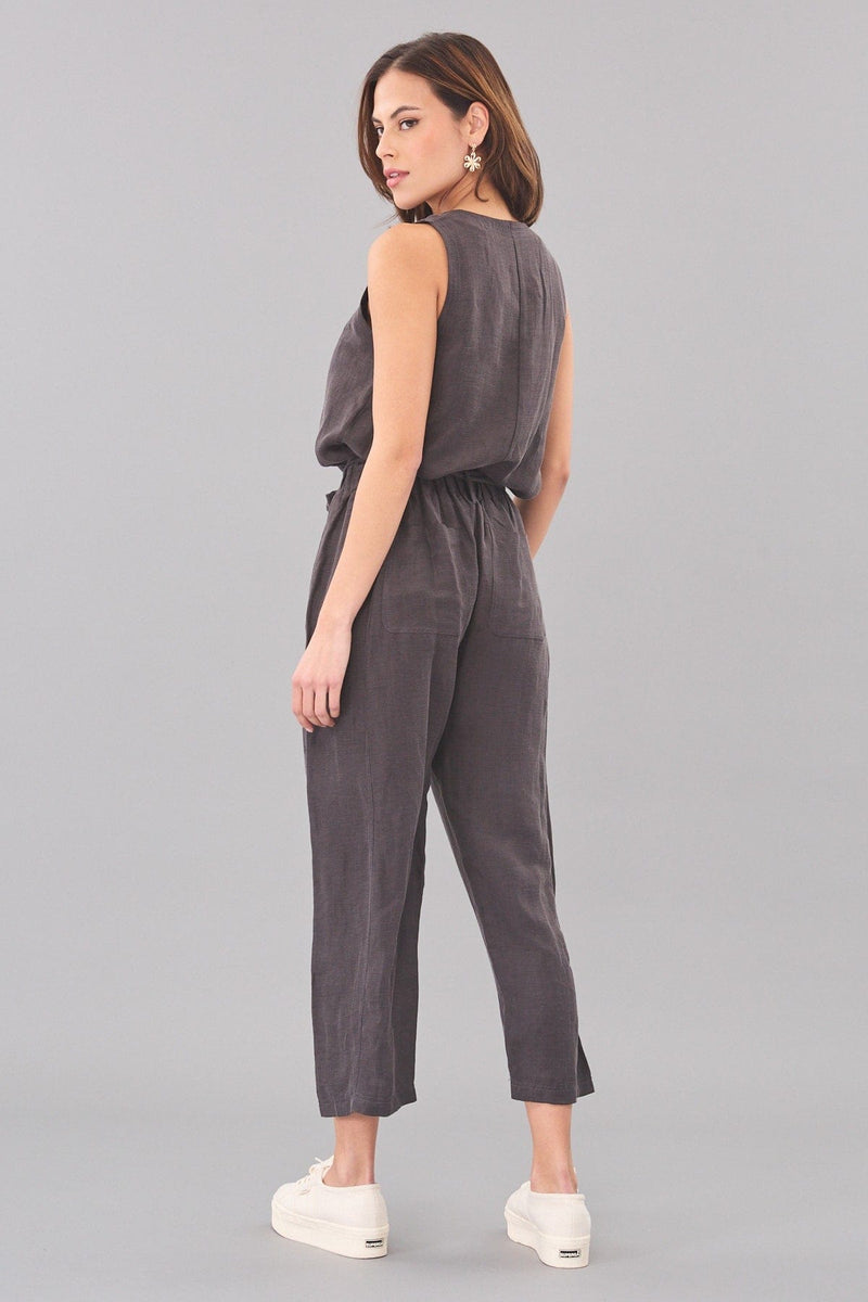 Belted Cargo Cropped Pant