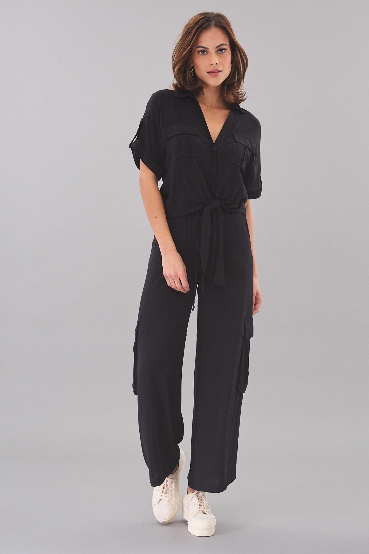 Yummy Crepe Cargo Pant