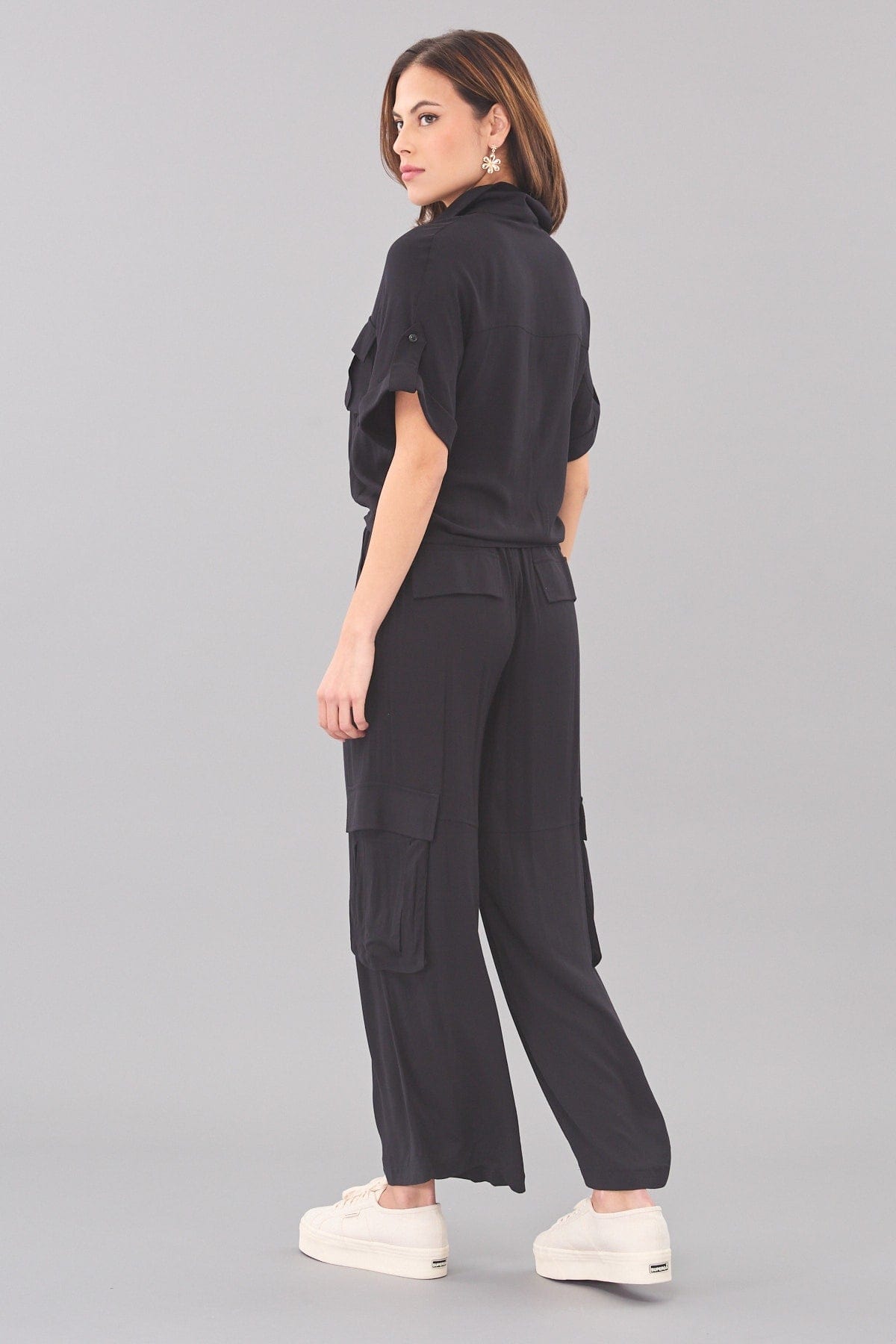 Yummy Crepe Cargo Pant