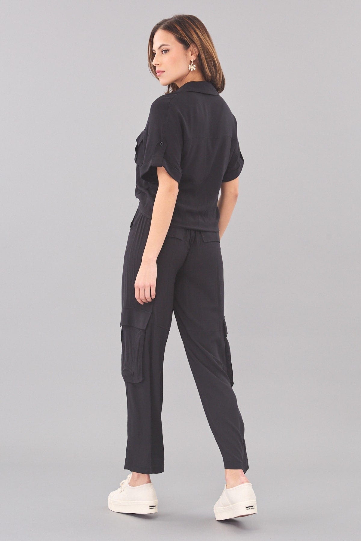 Yummy Crepe Cargo Pant