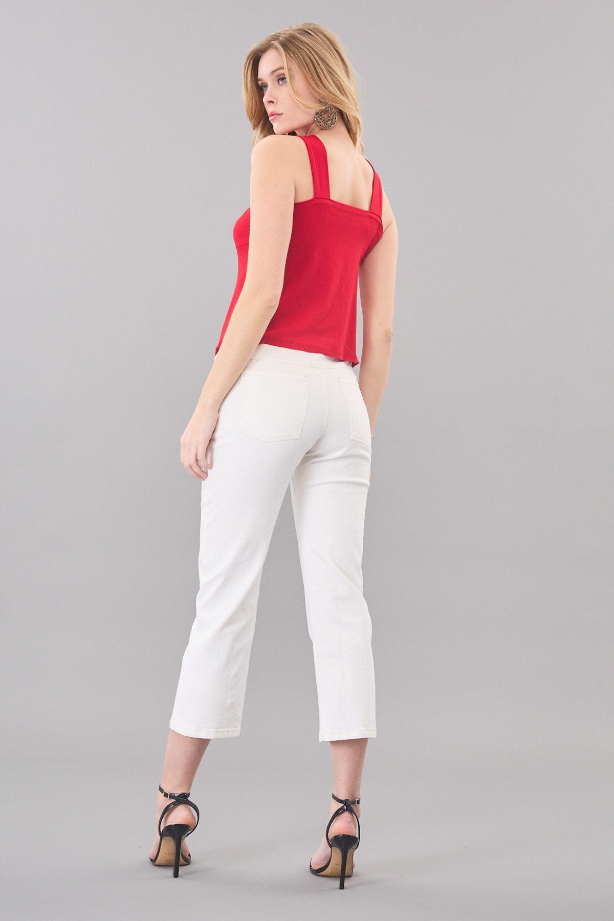 Luxe Jersey Keyhole Halter