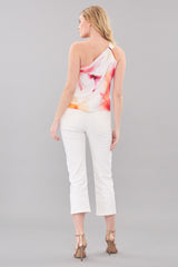 Floral Haze One Shoulder Top