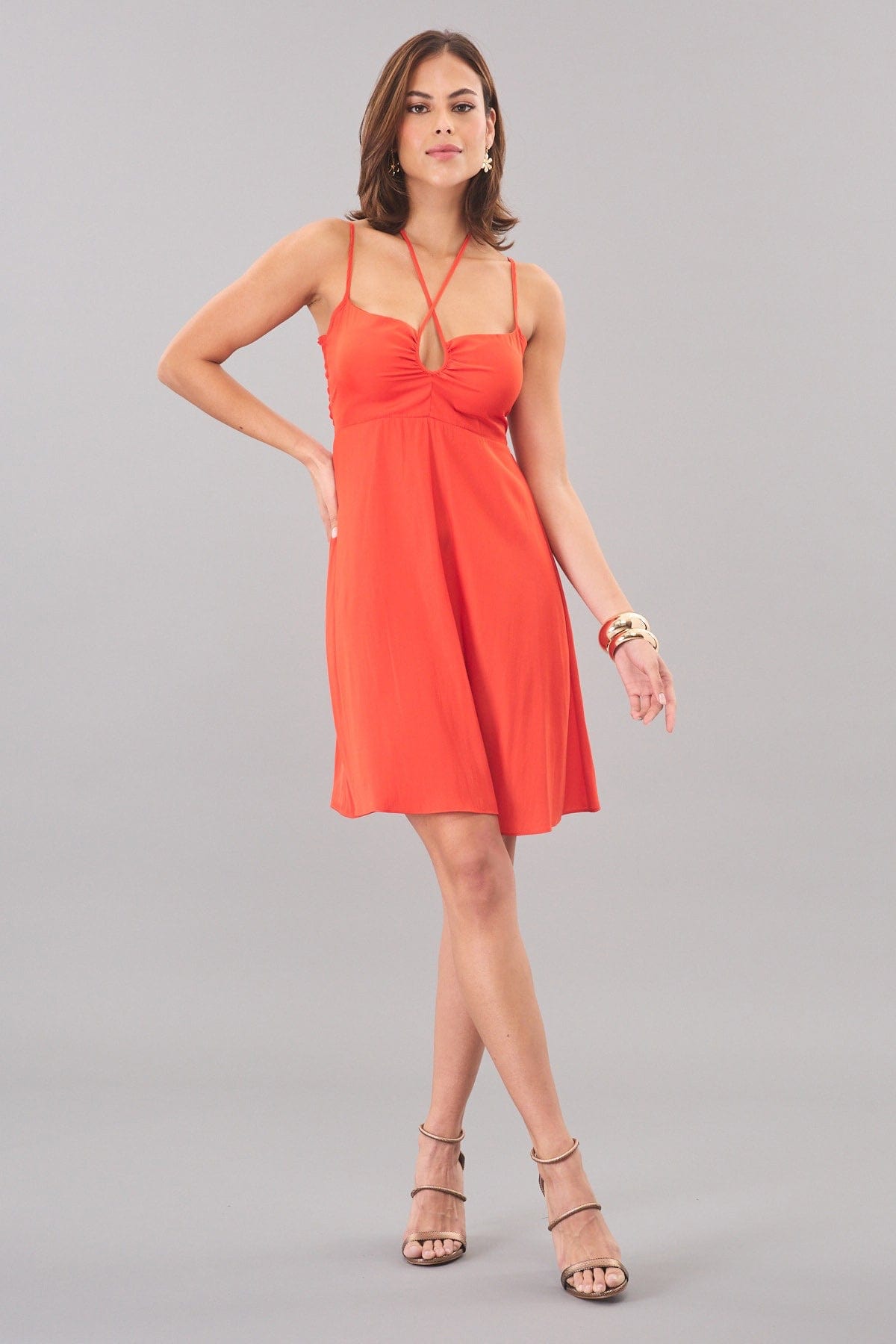 Keyhole MIni Dress