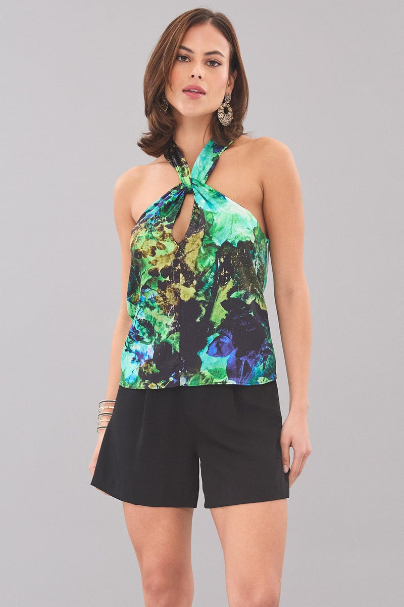 Deep Sea Criss Cross Halter