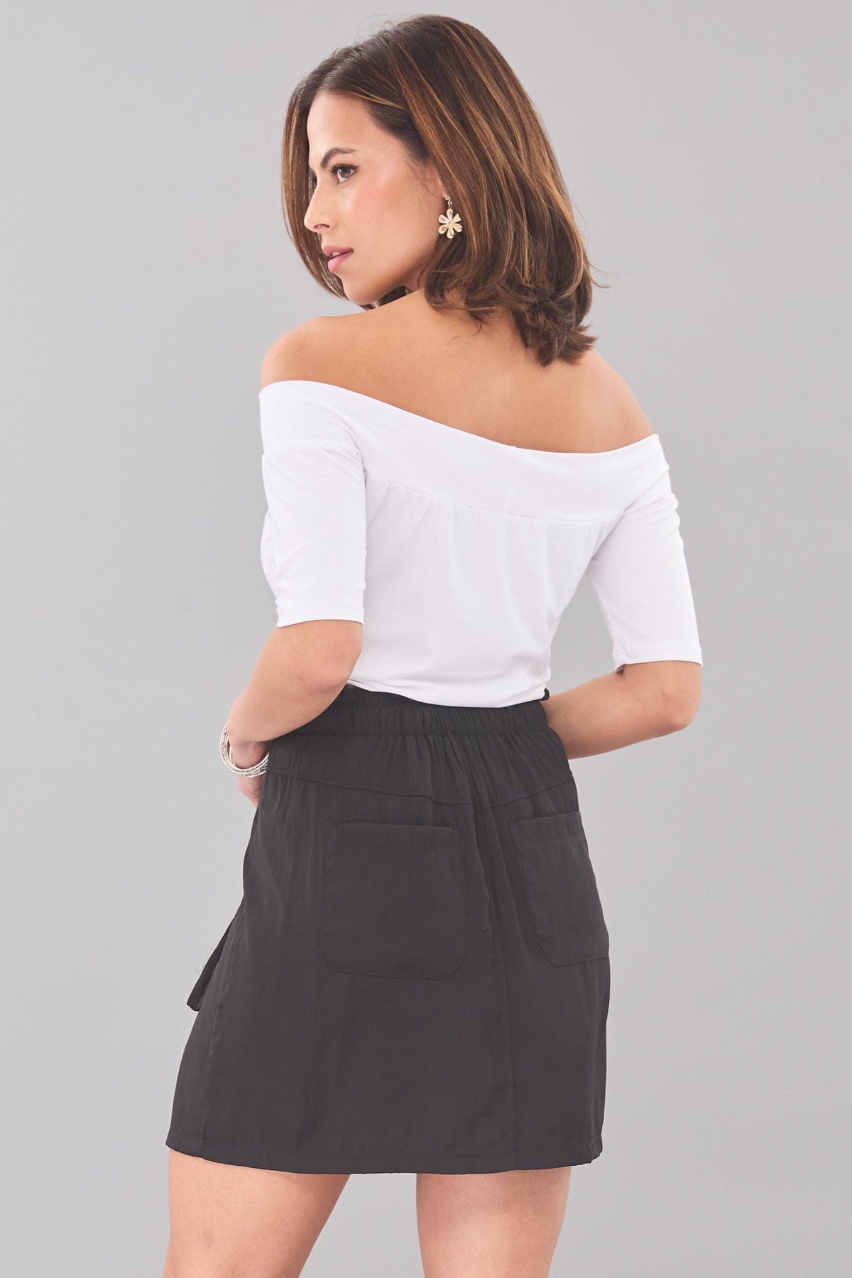 Luxe Jersey Off Shoulder