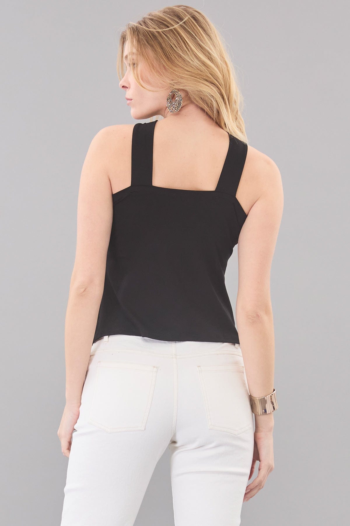 Luxe Jersey Keyhole Halter