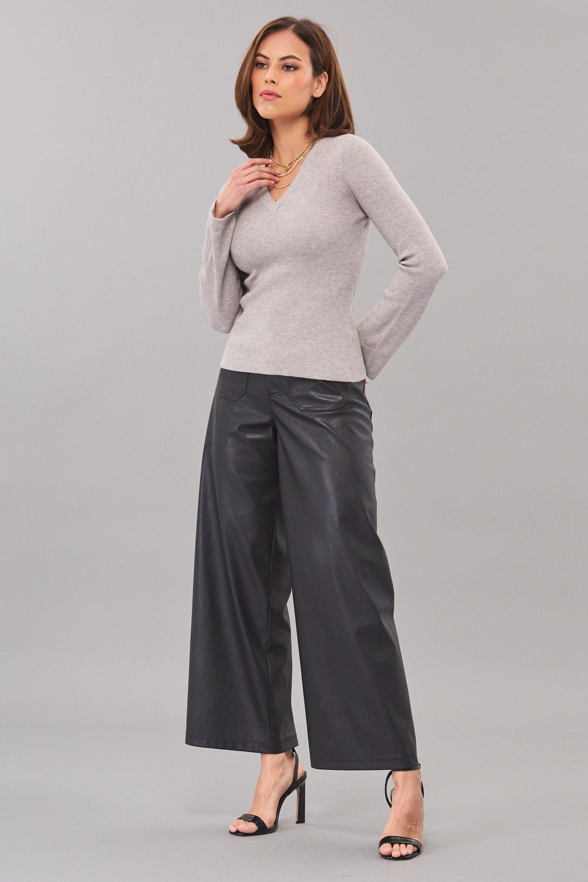 Flare Sleeve Sweater