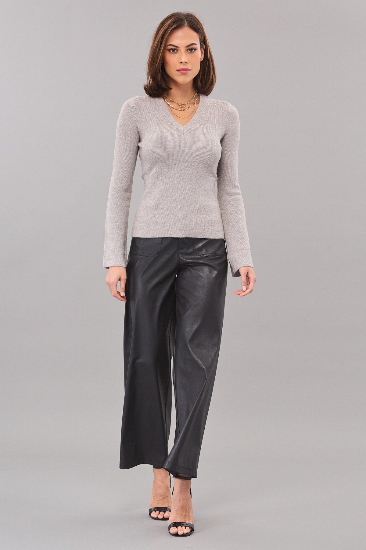 Flare Sleeve Sweater