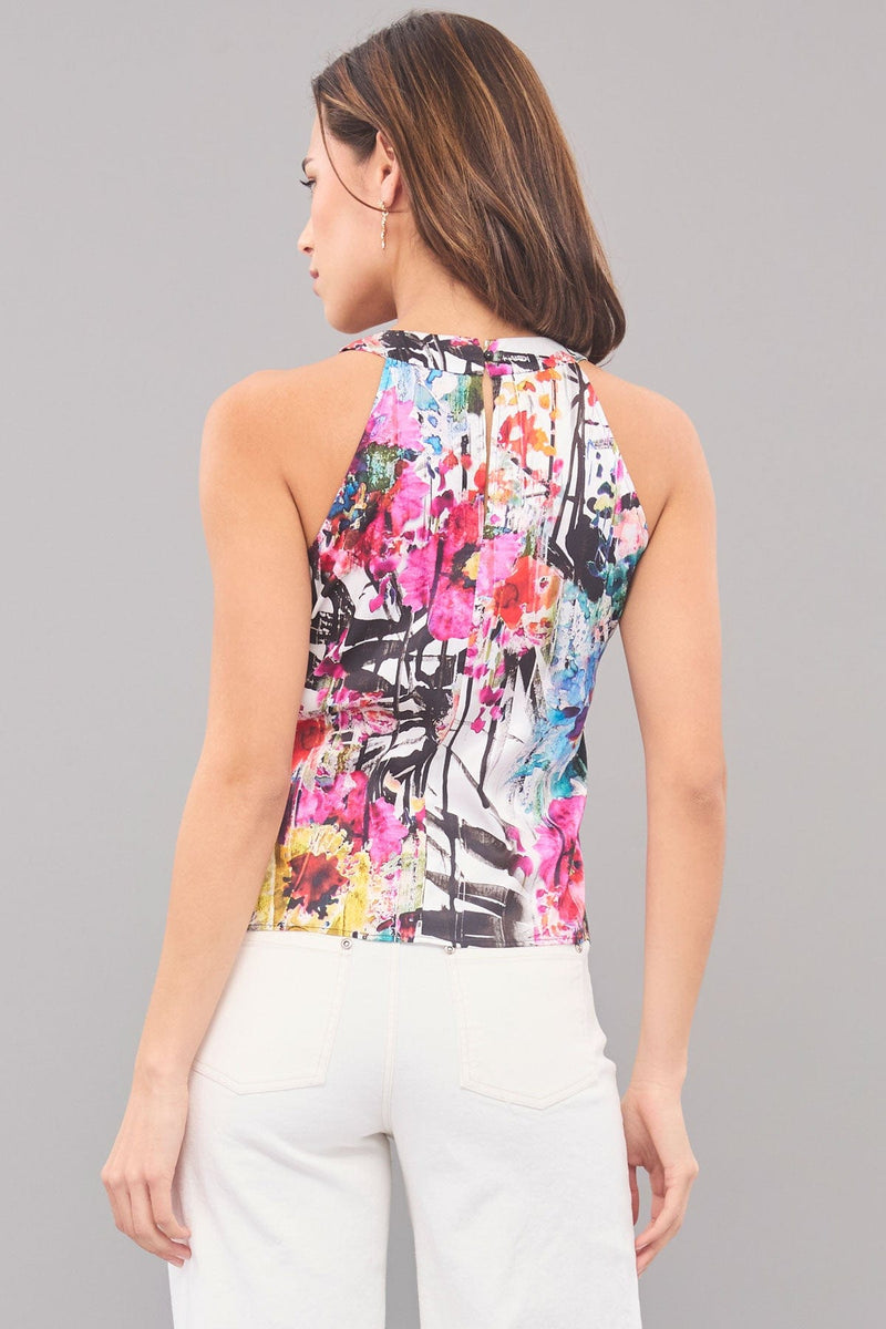 Japanese Garden Halter Top