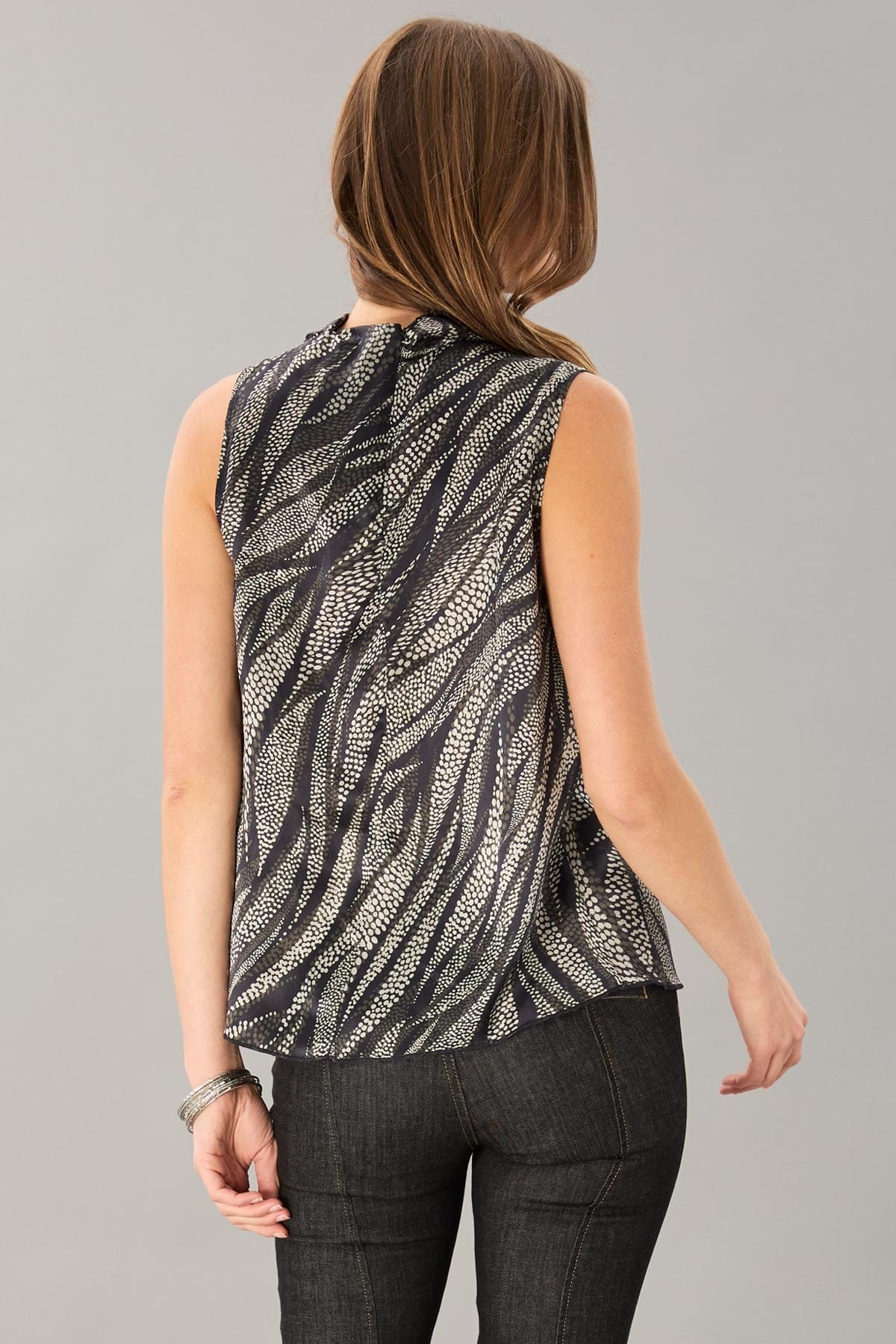 Dot Swirl Tilly Top