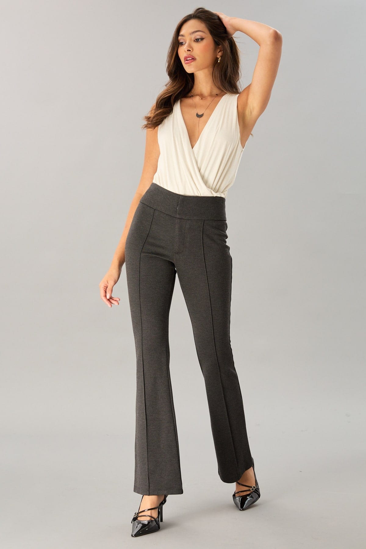 Smart Twill Fit'n'Flare Pant