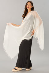 Cashmere Bliss Scarf with Tassels