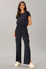 Smocked Waist Pant