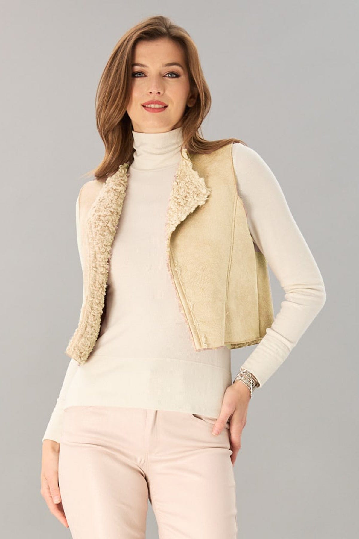 Reversible Fur Vest