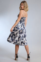 Denim Flower Dress