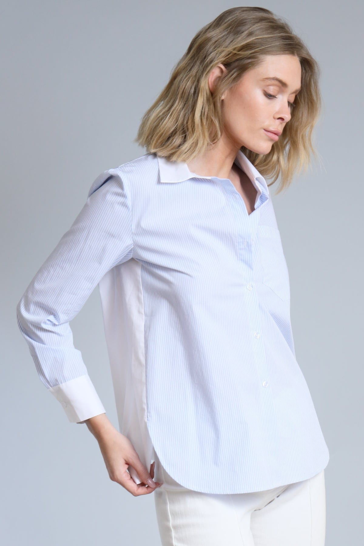 White Collar Shirt