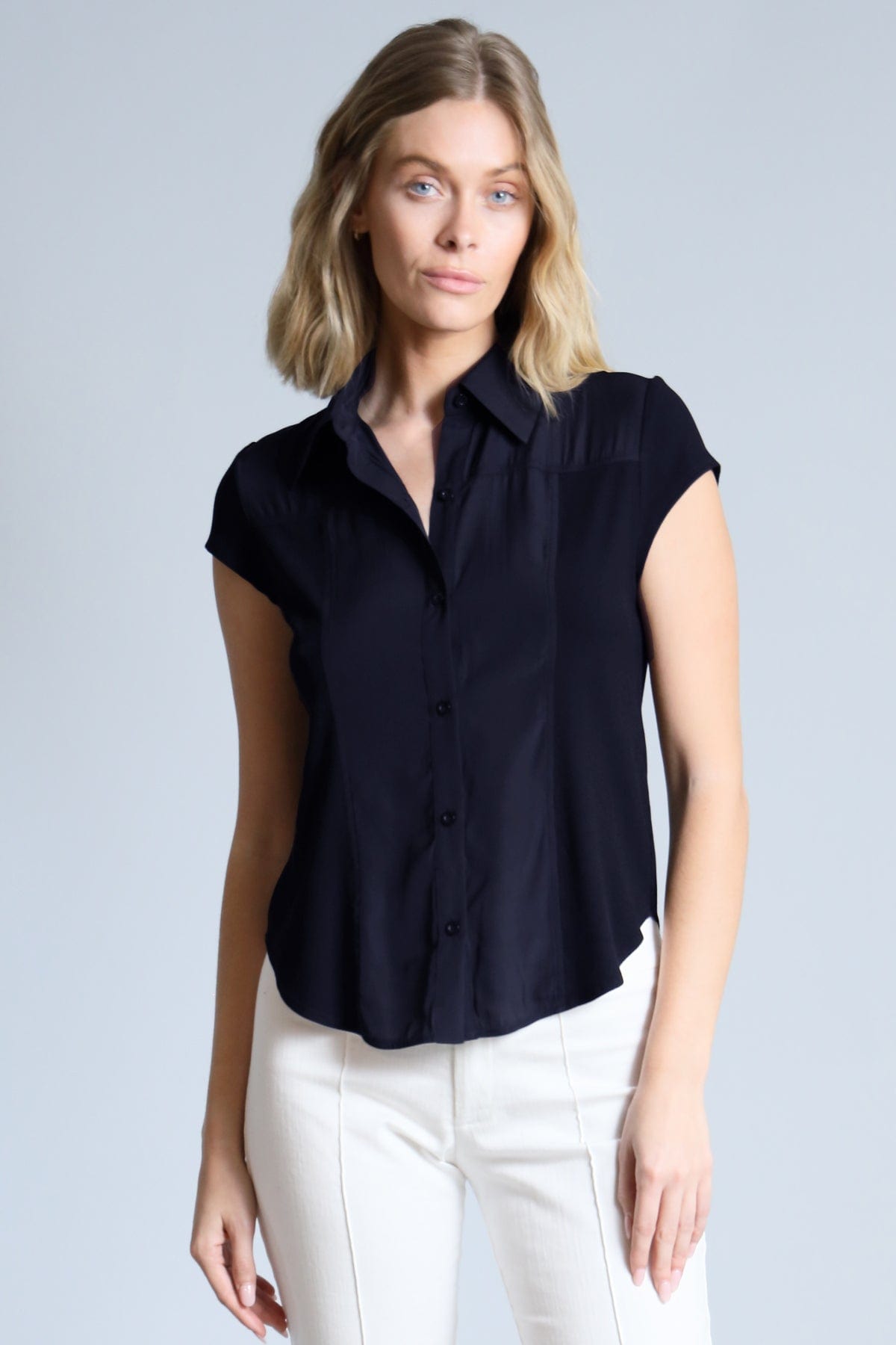 Hybrid Cap Sleeve Shirt