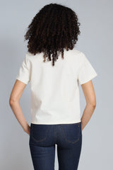 Ponte Twist Front Tee