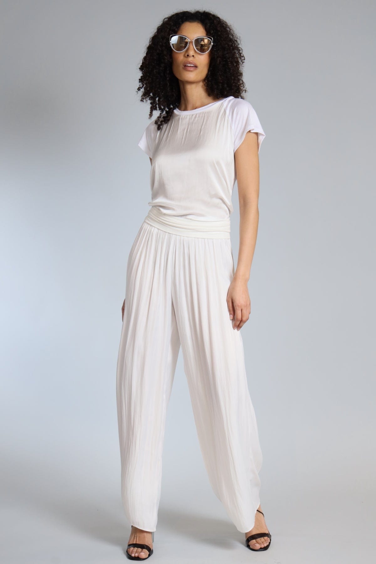 Vintage Satin Yoga Pant