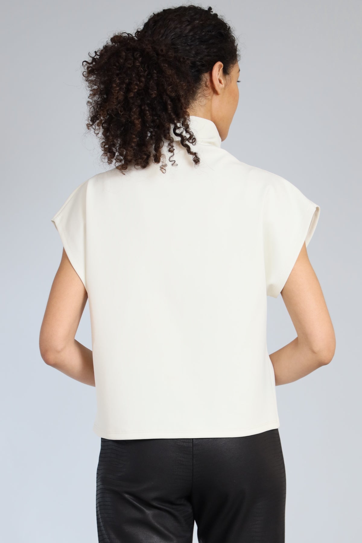 Scuba Cowlneck Top