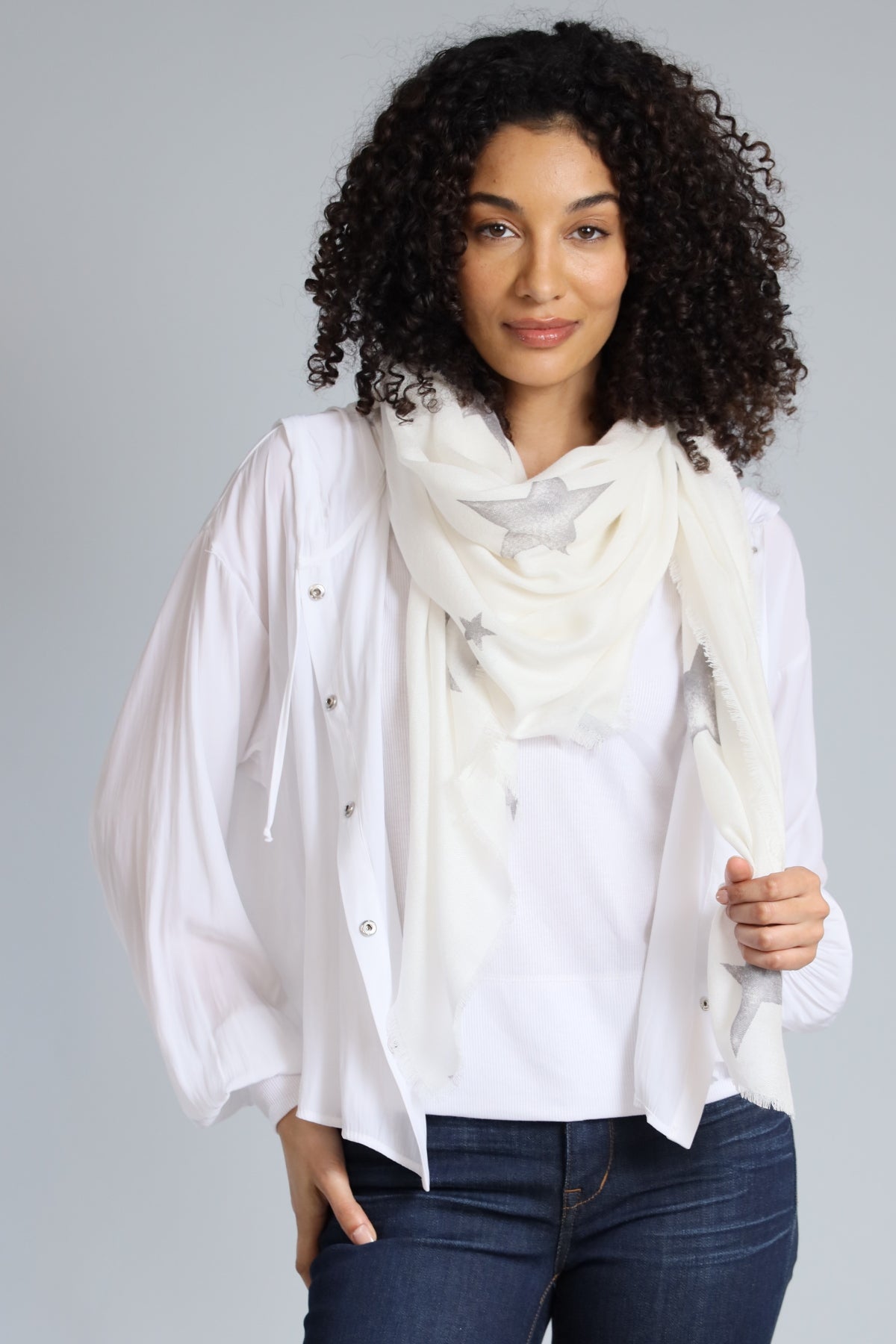 D-Satin Cropped Hoodie