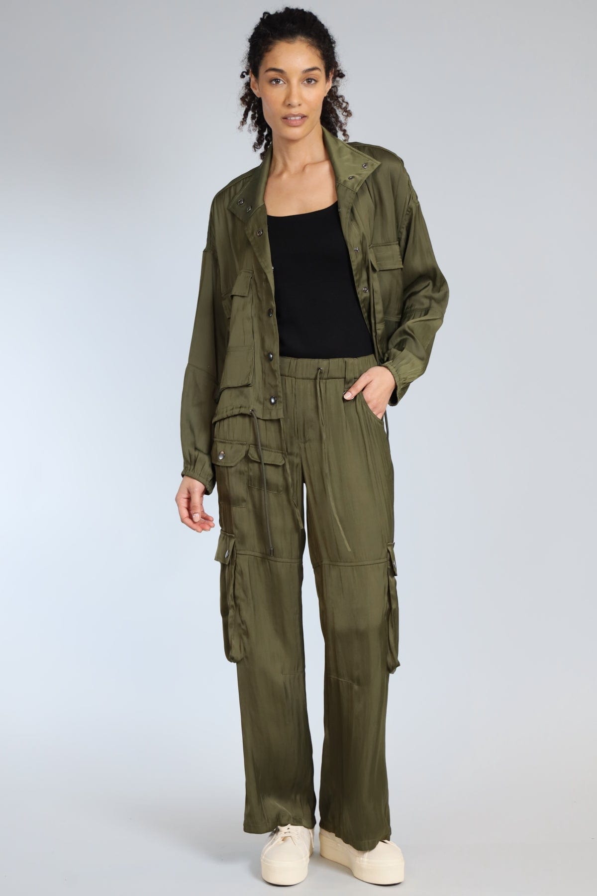 Wide Leg Cargo Pant