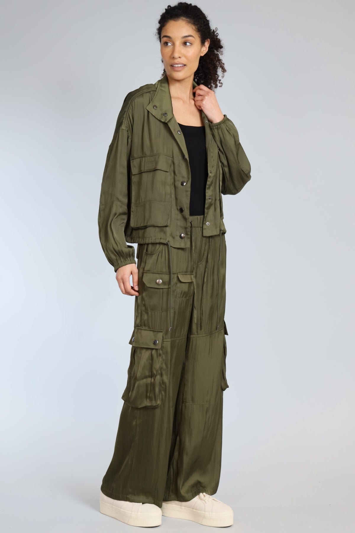 Wide Leg Cargo Pant
