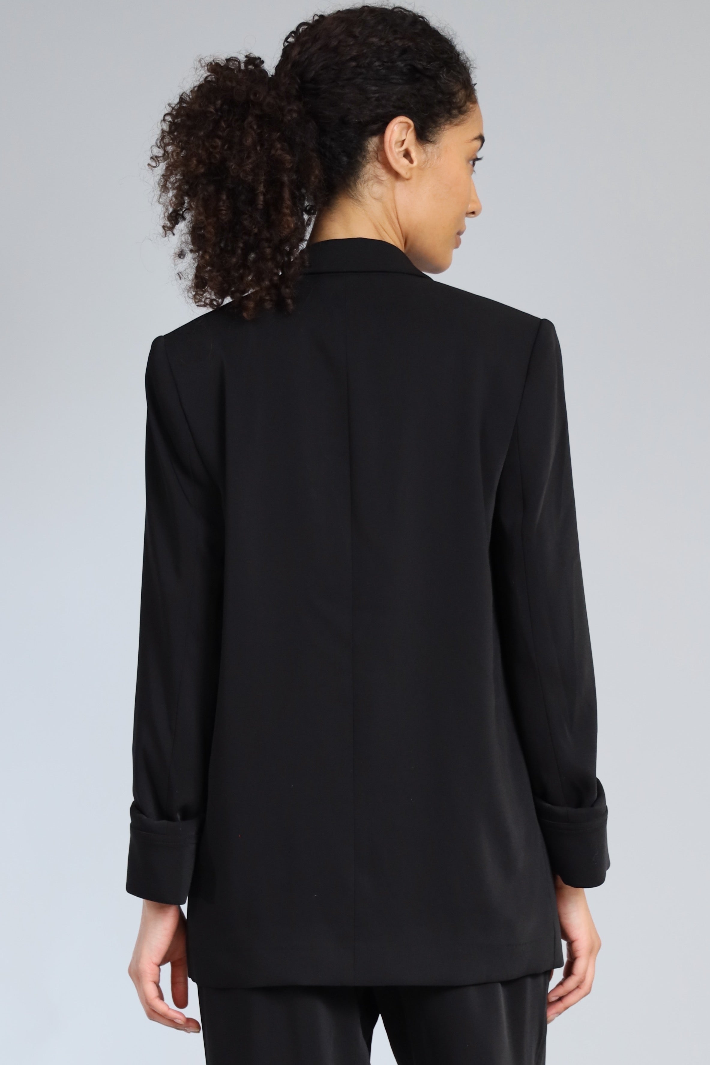 Button Cuff Blazer