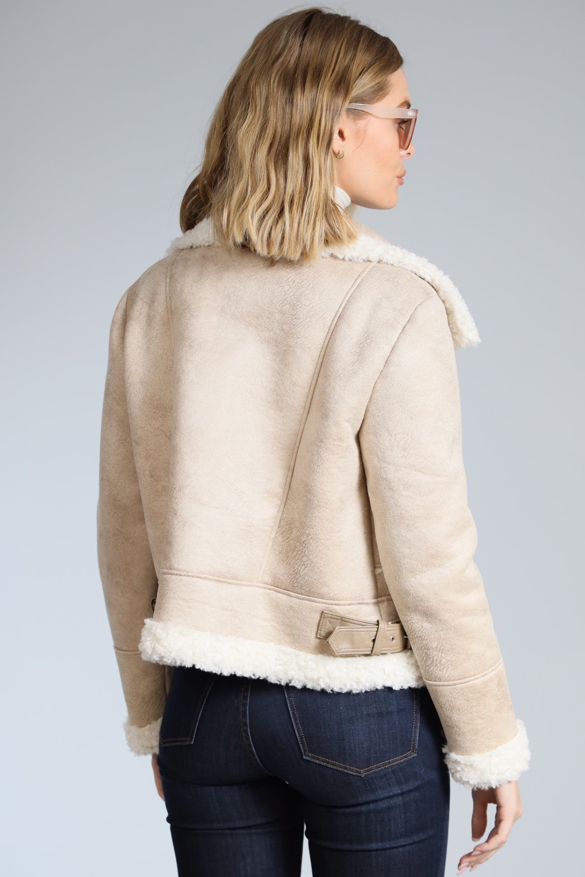 Faux Shearling Jacket