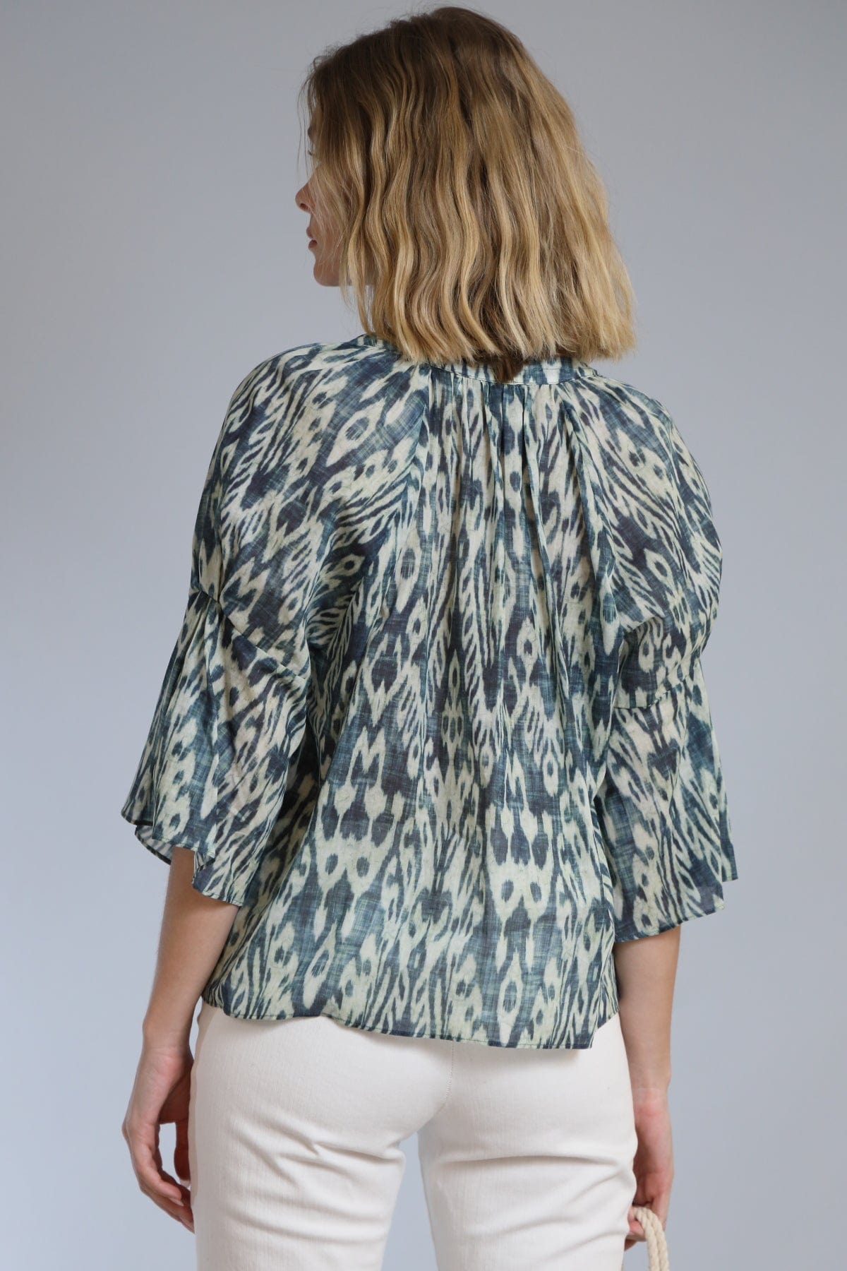 Shibori Indigo Shirt