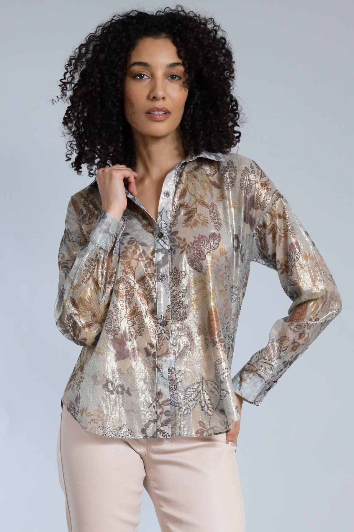 Grey Gardens Printed Cotton Shirt