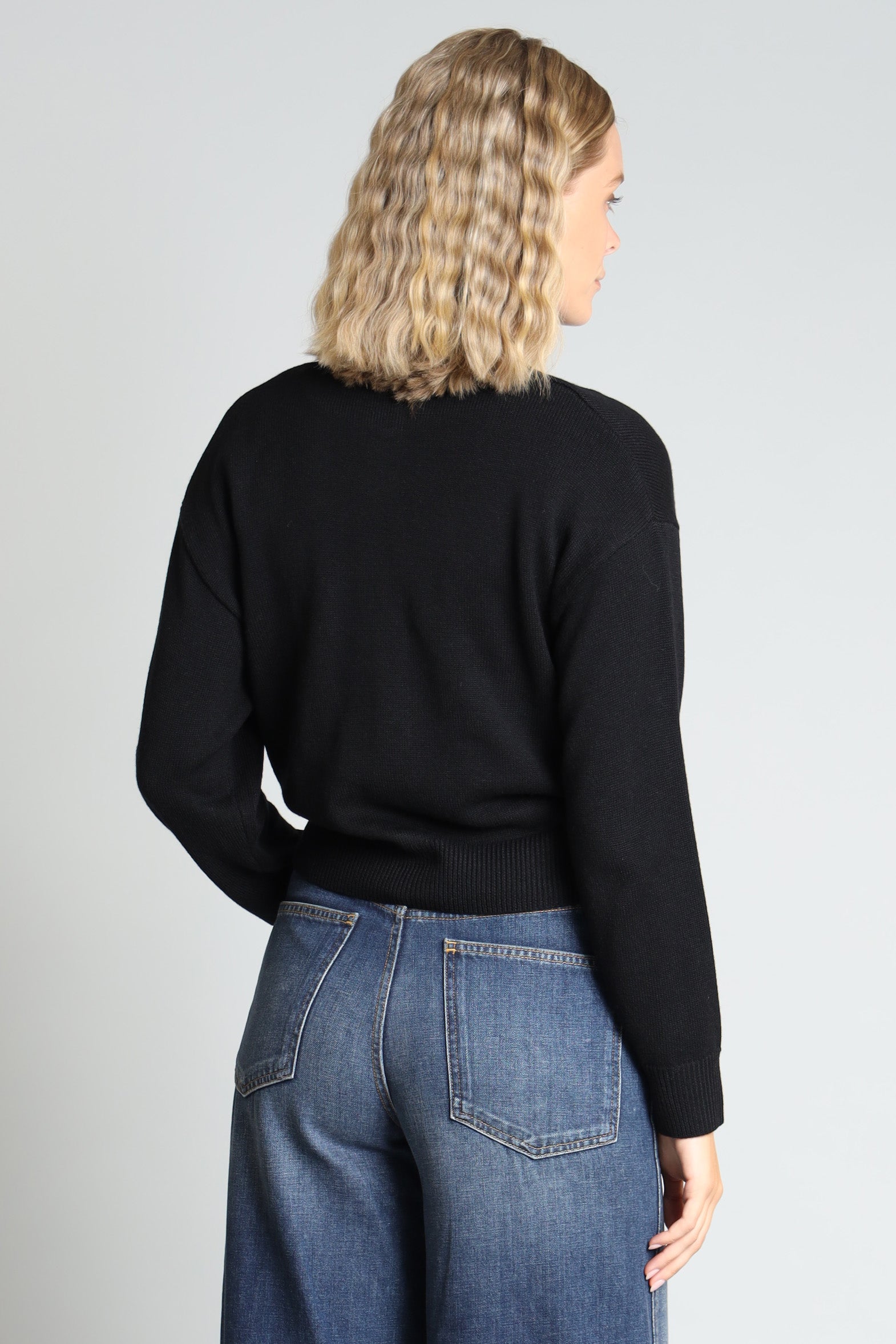 Sweater Bomber Jacket