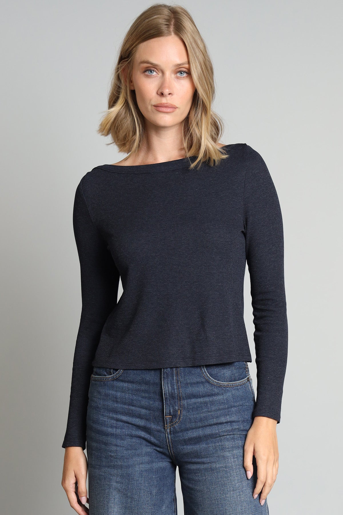 Waffle Knit Tee
