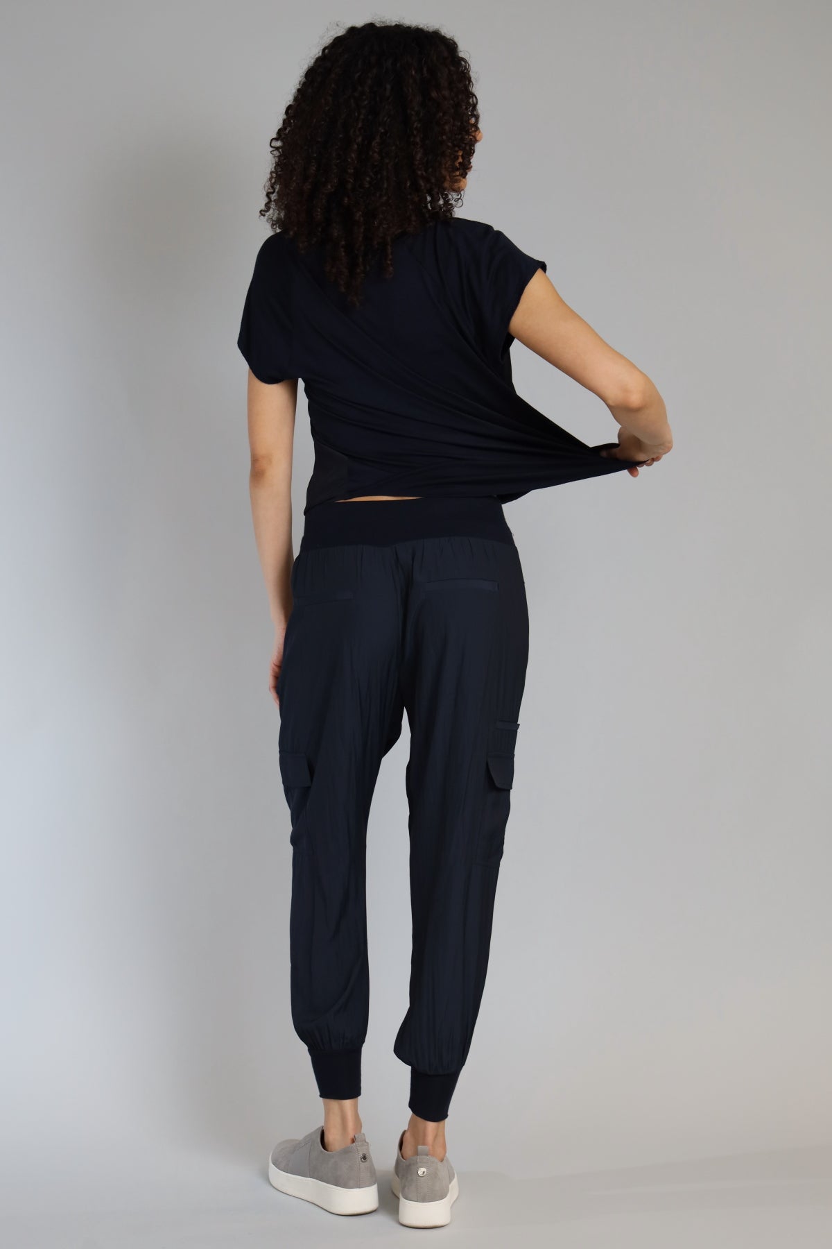 D-Satin Cargo Pant