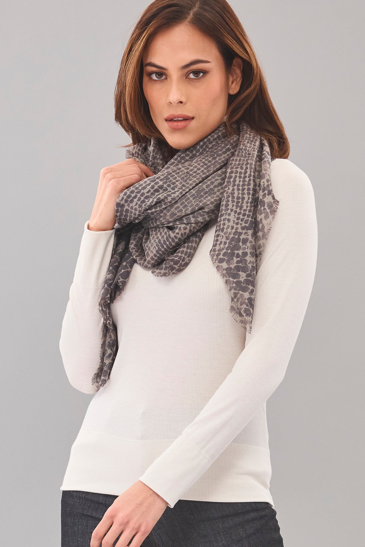 Python Printed Scarf