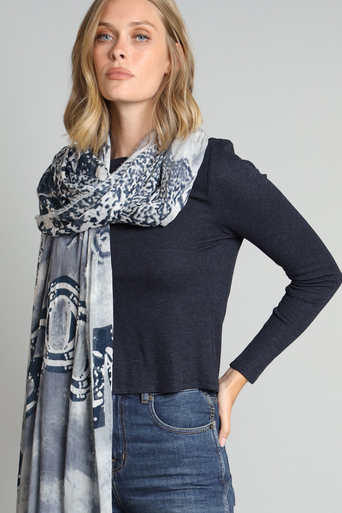 Woodstock Tie Dye Scarf