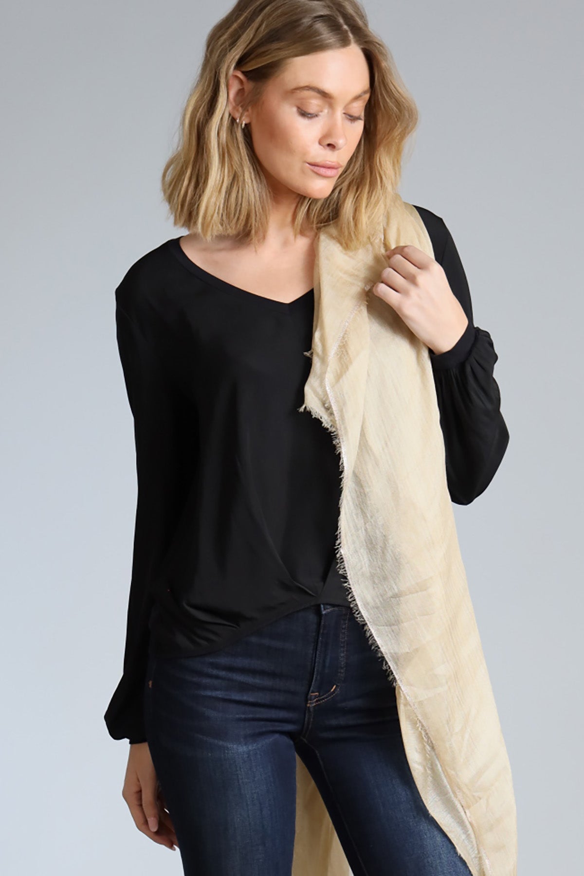 Cashmere Glitter - Camel