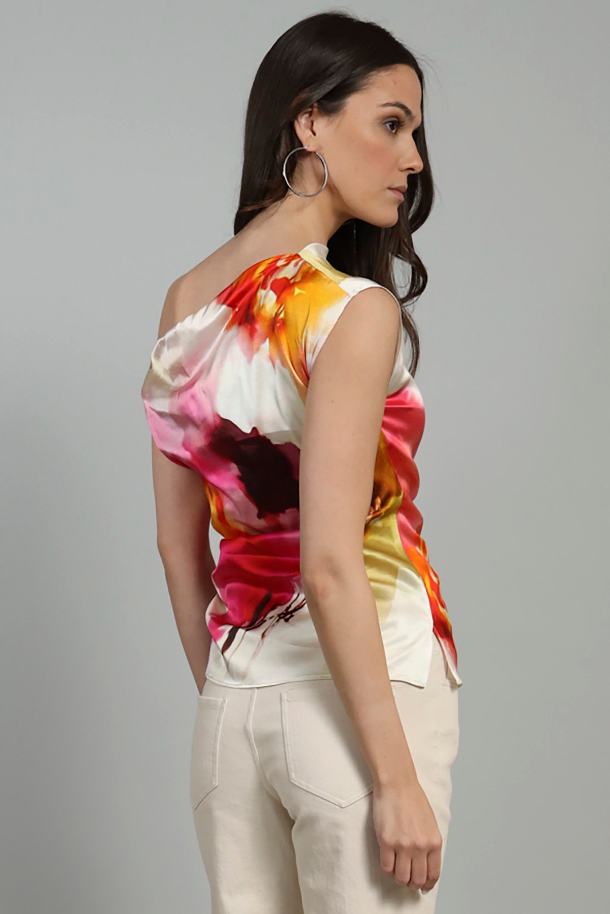 Abstract Floral Asymmetric Top