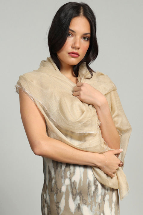 Cashmere Glitter - Camel