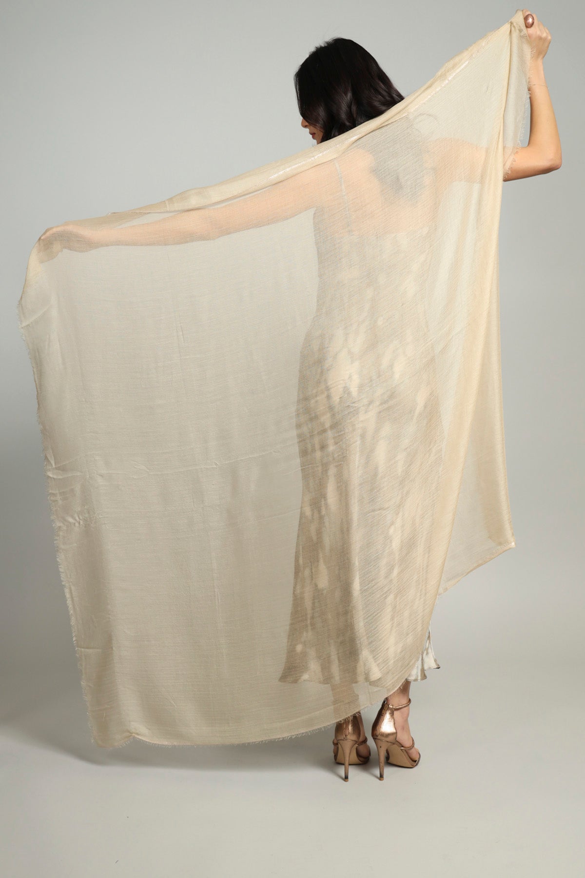 Cashmere Glitter - Camel