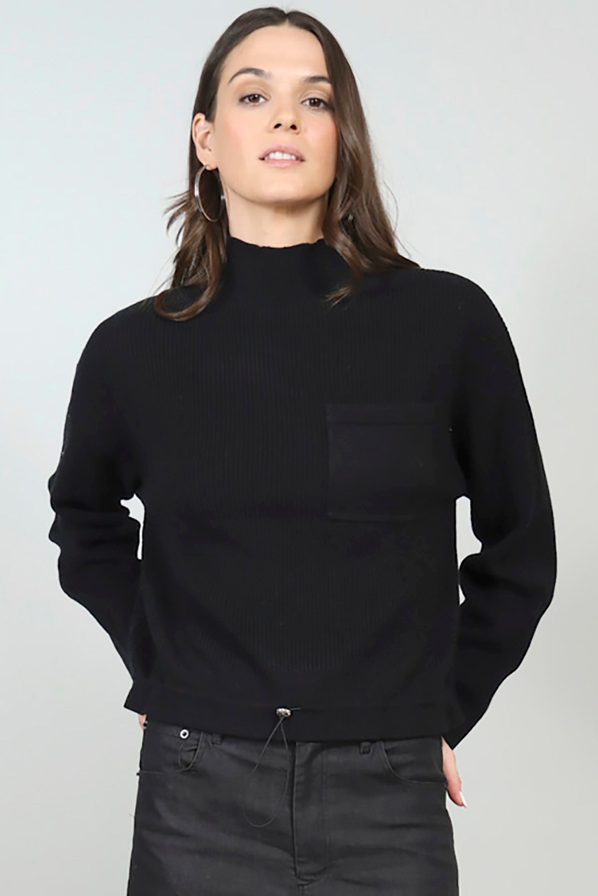 Janet Bungee Cord Sweater