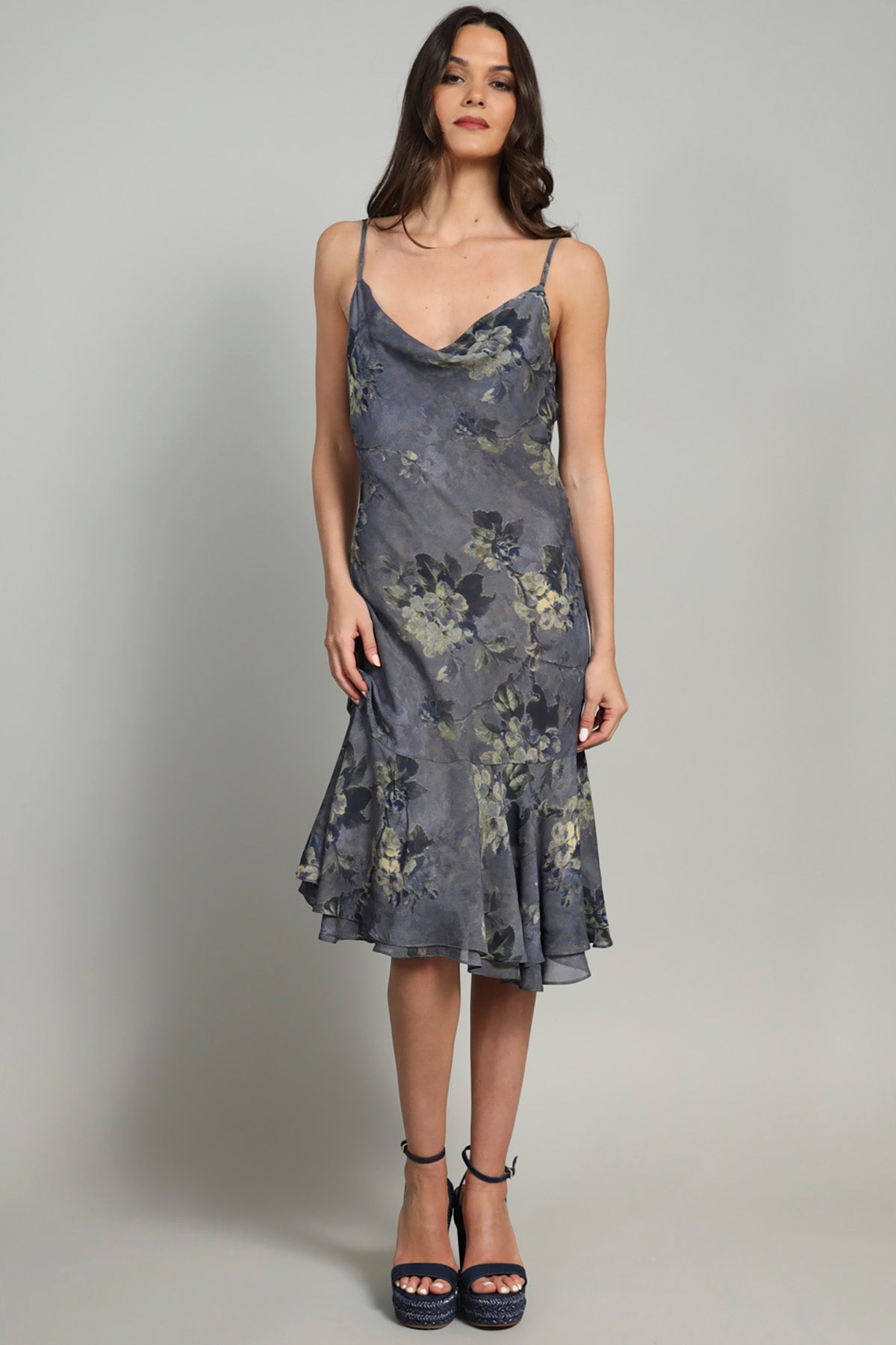 Vintage Flower Camisole Dress